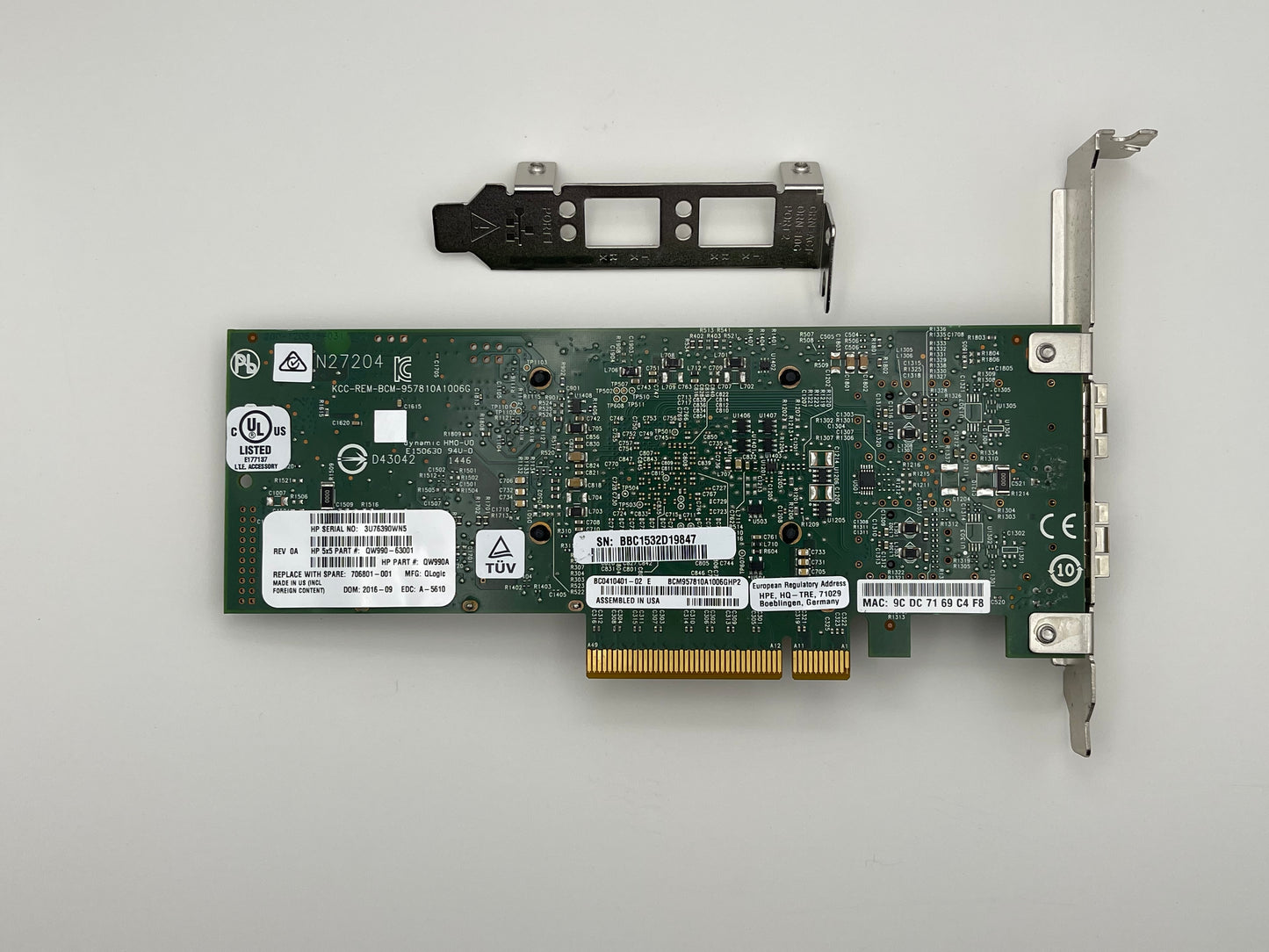 HP StoreFabric CN1100R 10Gbs Dual SPF+