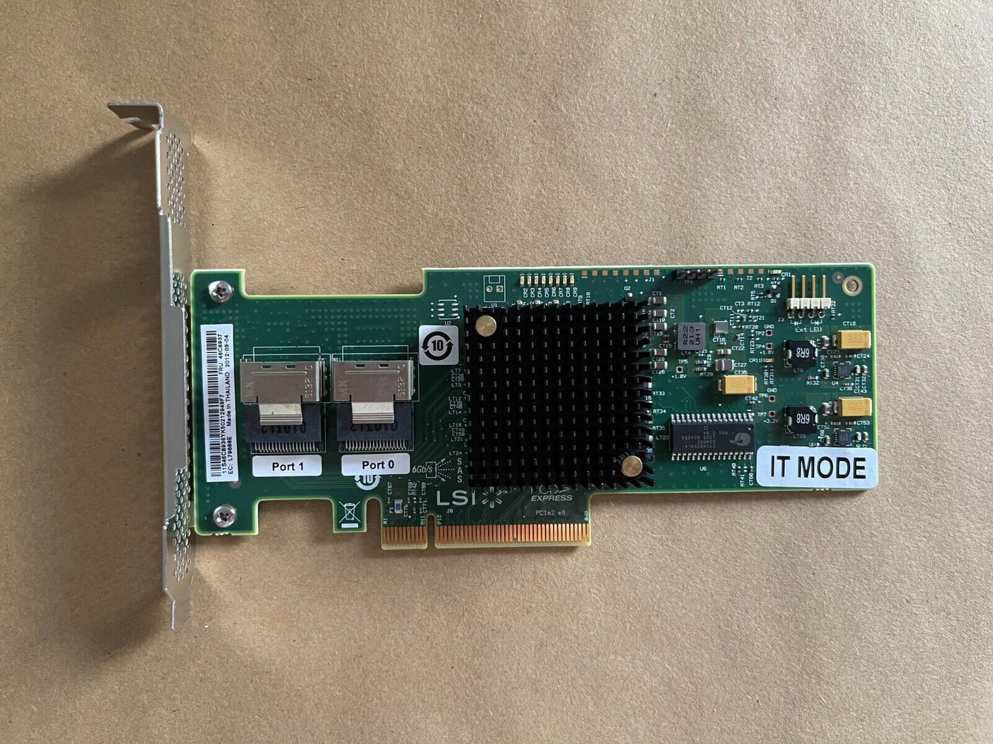 IBM M1015 (LSI SAS9200-8i) 6Gbps SATA/SAS HBA IT Mode for FreeNas Unraid ZFS