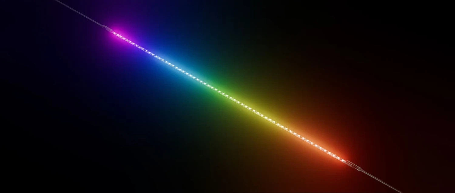 HYTE LS30 qRGB LED Strip Dual-Pack 2x 1m RGB Lichtstreifen magnetisch – Neu