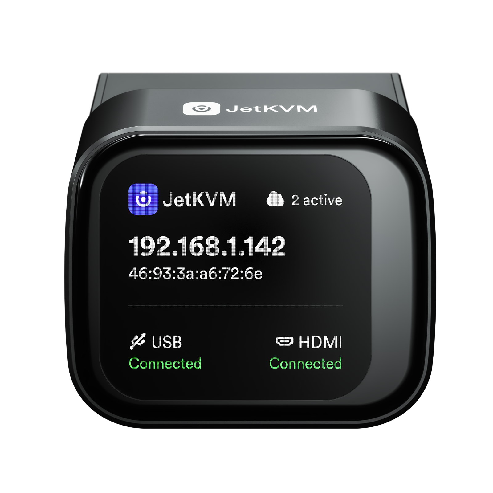 JetKVM IP-KVM Open-Source Remote Management Device Mac Windows Linux HDMI USB