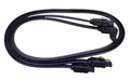 2x SATA-Kabel 6 Gb/s für SSD HDD DVD 1x gerade 1x gewinkelt 50cm Neu