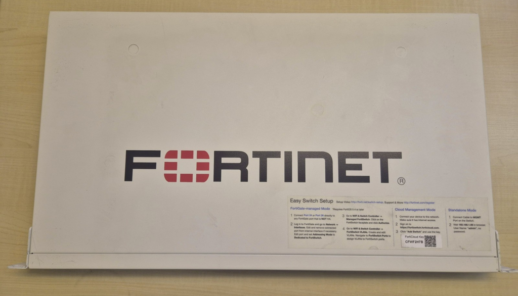 Fortinet FortiSwitch 424D 24x RJ-45 1GbE 2x SFP+ 10GbE Switch FS-424D