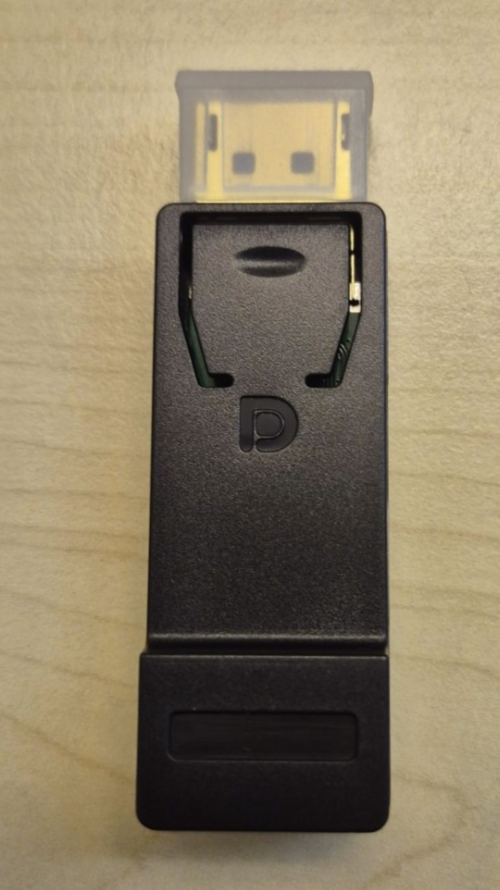 DisplayPort 1.2 auf HDMI Adapter Schwarz DP Stecker   HDMI Buchse