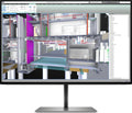 HP Z24u G3 24" WUXGA Monitor IPS 16:10 USB-C HDMI DP Pivot Silber B-Ware