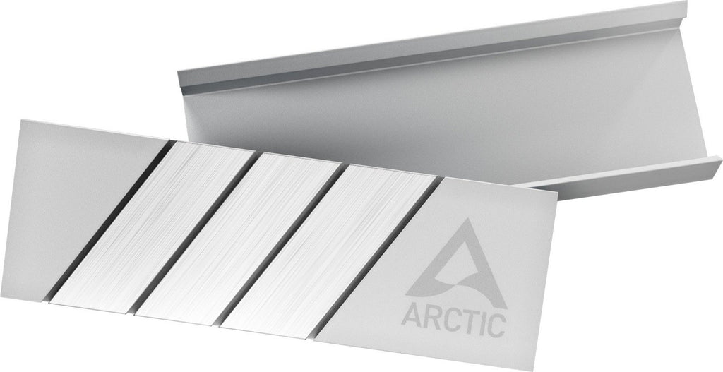 ARCTIC M2 Pro Silver Heatsink – SSD Kühlkörper M.2 2280 PC/PS5 + TP-3 Pads