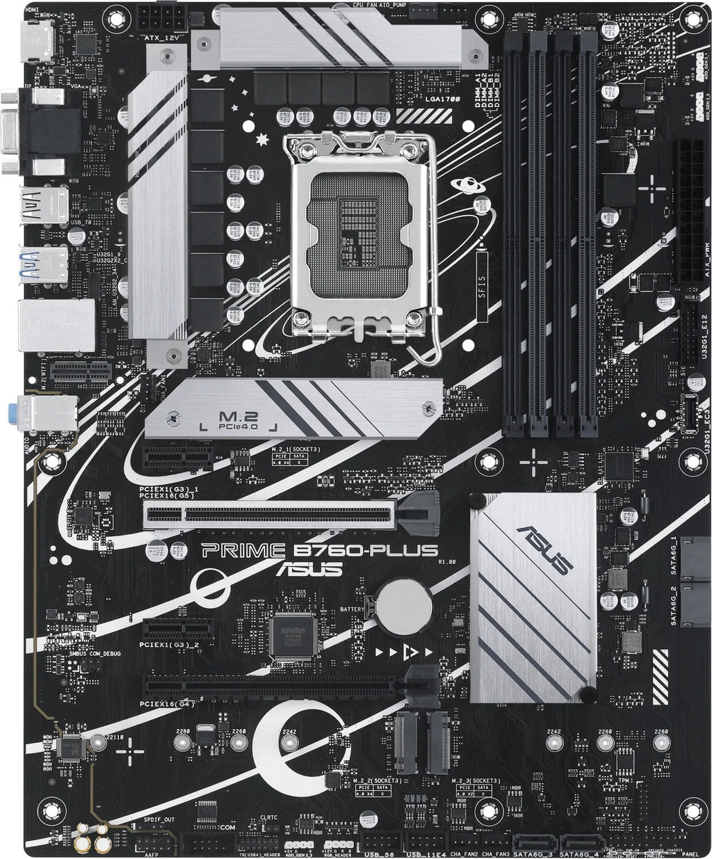 ASUS PRIME B760-PLUS Mainboard Sockel LGA 1700 DDR5 PCIe 5.0 ATX B-Ware