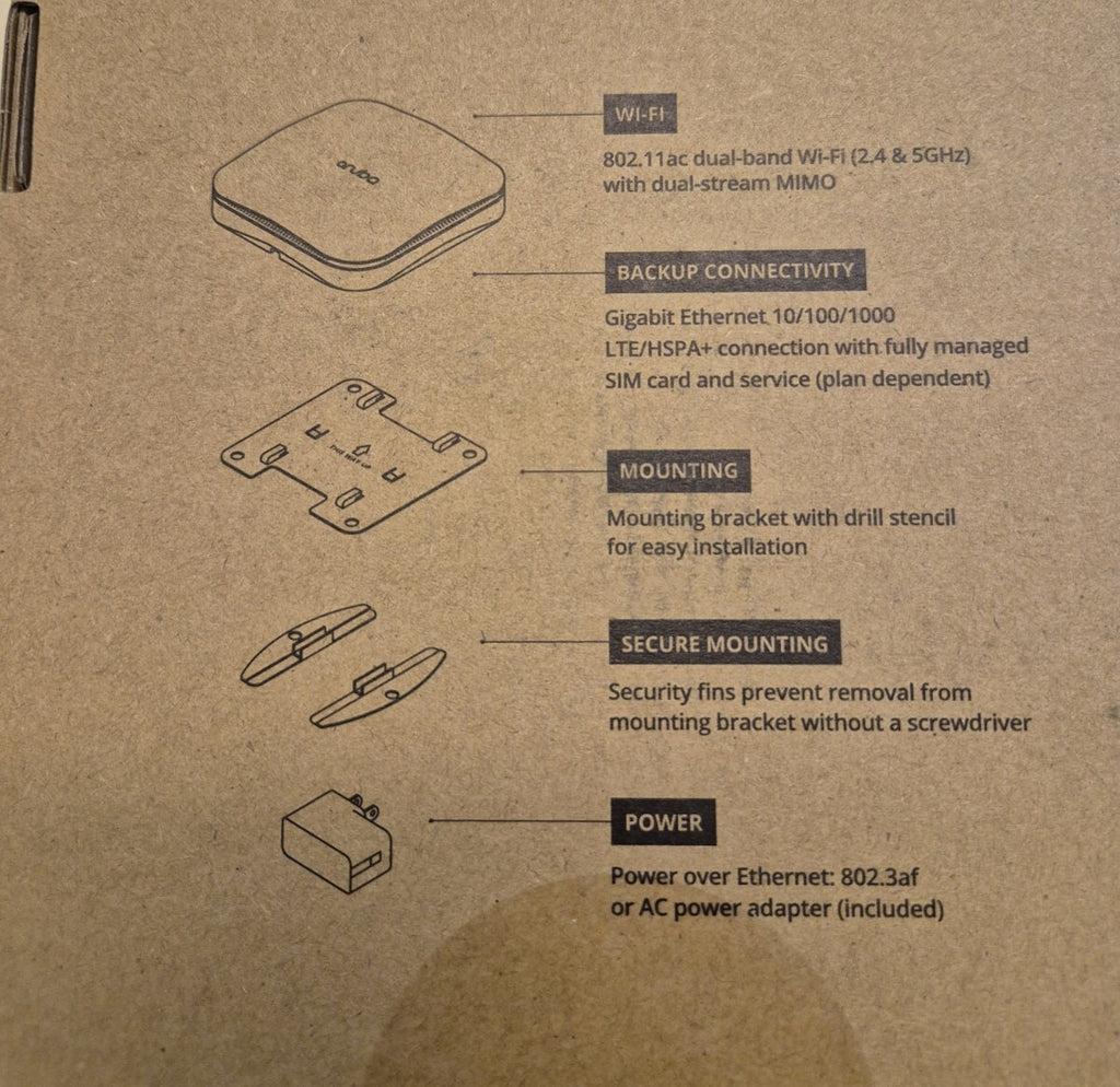 HPE Aruba UXI Q9X66A WiFi Experience Insight Monitoring Sensor