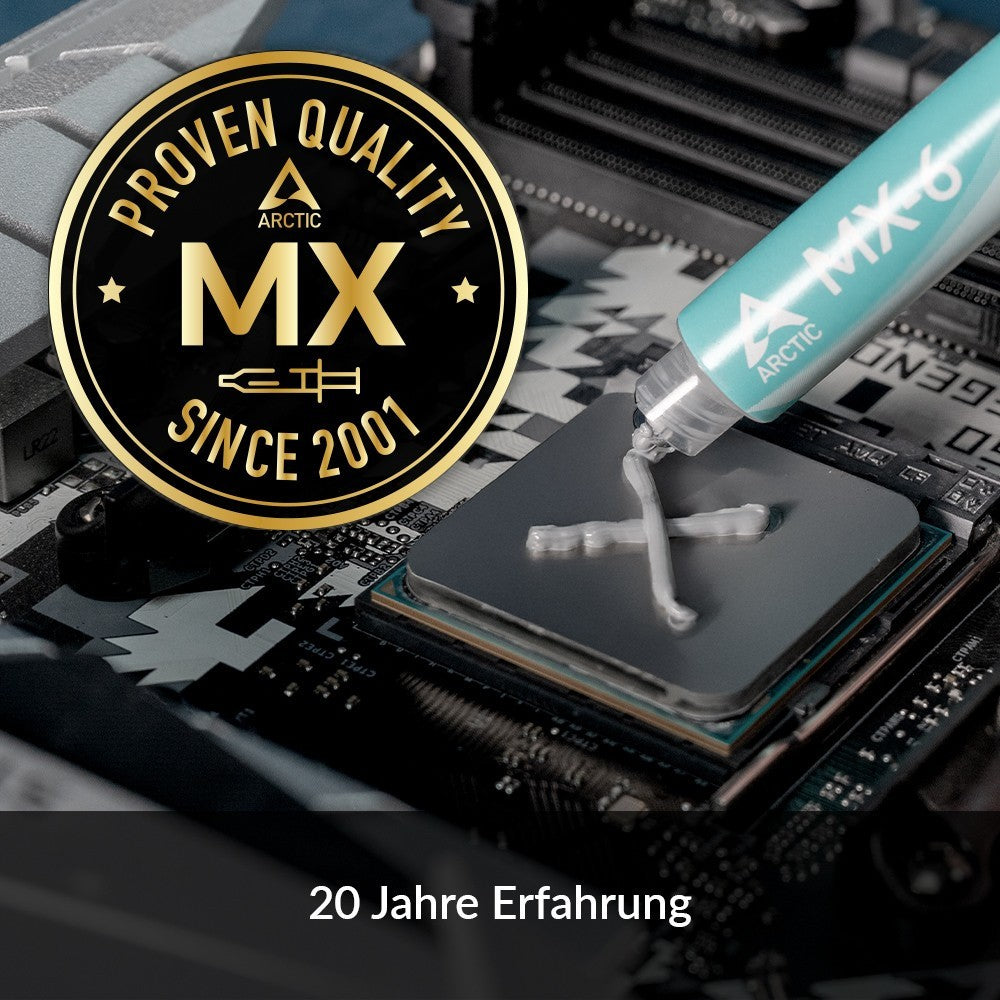 ARCTIC MX-6 4g High-Performance Wärmeleitpaste CPU Thermal Paste NewFormula Rev4
