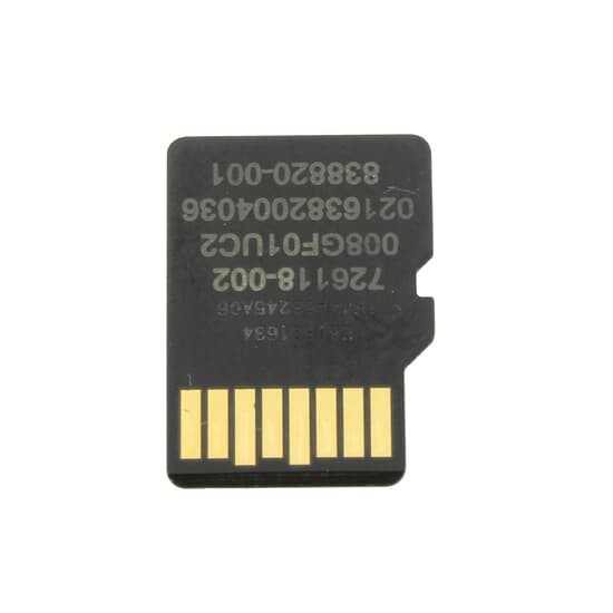 HPE microSD Flash Memory Card 8GB gebraucht (726116-B21)