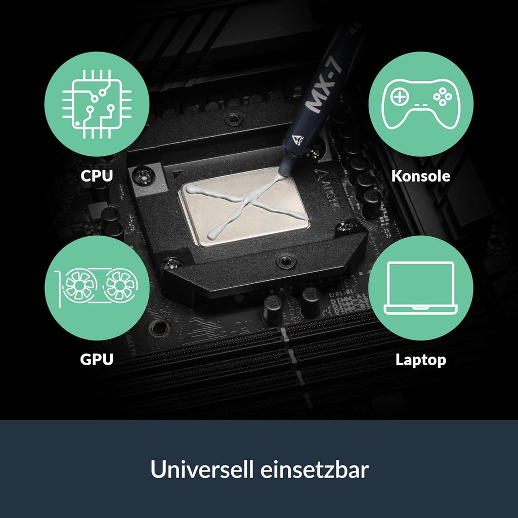 ARCTIC MX-7 2g Wärmeleitpaste 6.2W/mK CPU GPU PS5 PC Laptop