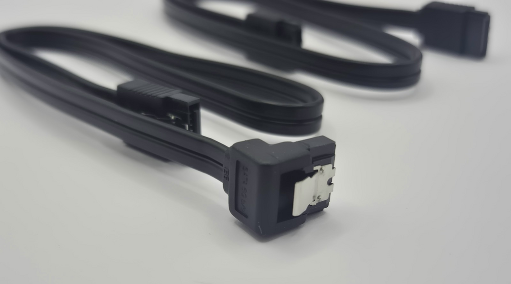 6x Sata Kabel - MSI | 6 Gb/s | Gewinkelt & Ungewinkelt | 45cm | Schwarz | Neu
