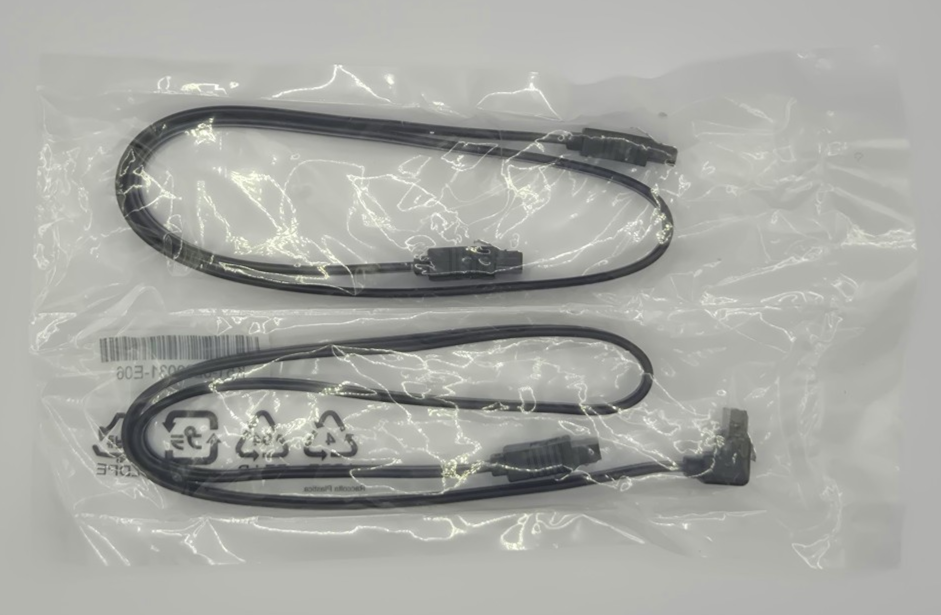 6x Sata Kabel - MSI | 6 Gb/s | Gewinkelt & Ungewinkelt | 45cm | Schwarz | Neu