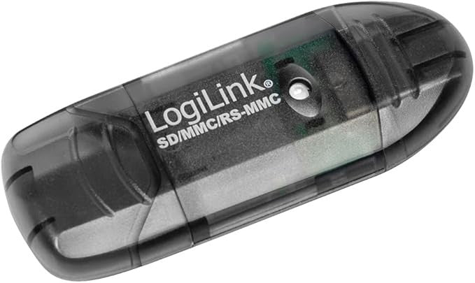 LogiLink CR0007 Cardreader Kartenleser USB 2.0 Stick extern SD/MMC 480 Mbit/s