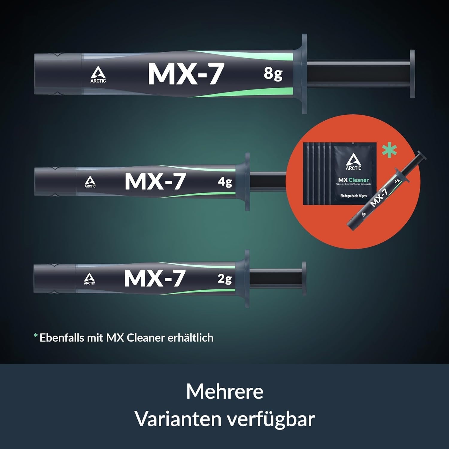 ARCTIC MX-7 8g Wärmeleitpaste 6.2W/mK CPU GPU PS5 PC Laptop