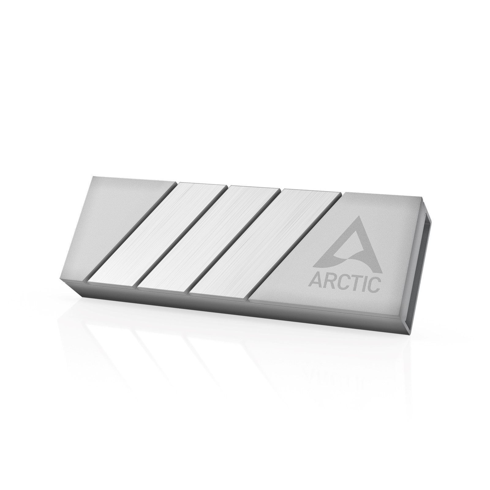 ARCTIC M2 Pro Silver Heatsink – SSD Kühlkörper M.2 2280 PC/PS5 + TP-3 Pads