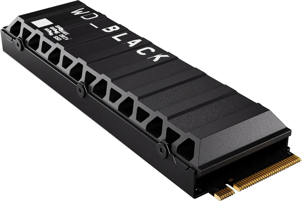 WD_BLACK SN850X 8TB NVMe SSD M.2 PCIe 4.0 7200MB/s Kühlkörper RGB