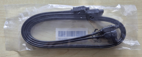 2x Sata Kabel - Asus | 6 Gb/s | Gewinkelt & Ungewinkelt | 45cm | Schwarz | Neu