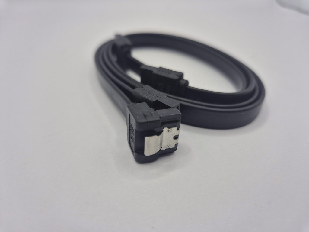 6er-Set Gigabyte SATA-Kabel 6 Gb/s, gewinkelt/gerade, 45 cm, schwarz, HDD/SSD