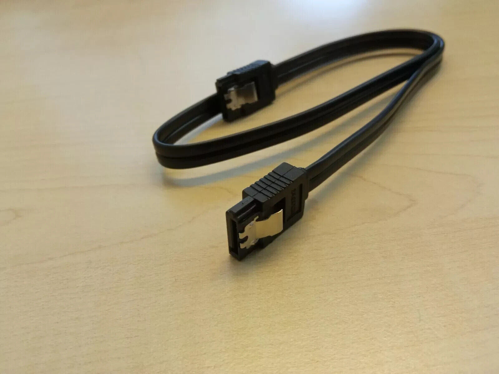 2x Sata Kabel - Asus | 6 Gb/s | Gewinkelt & Ungewinkelt | 45cm | Schwarz | Neu