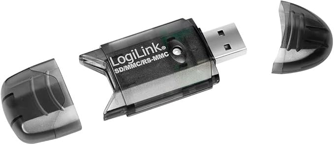 LogiLink CR0007 Cardreader Kartenleser USB 2.0 Stick extern SD/MMC 480 Mbit/s