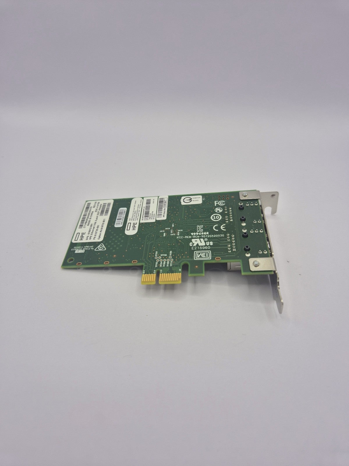 HPE 332T Dual 1GbE PCIe Server Netzwerkkarte Low Profile Ethernet Adapter