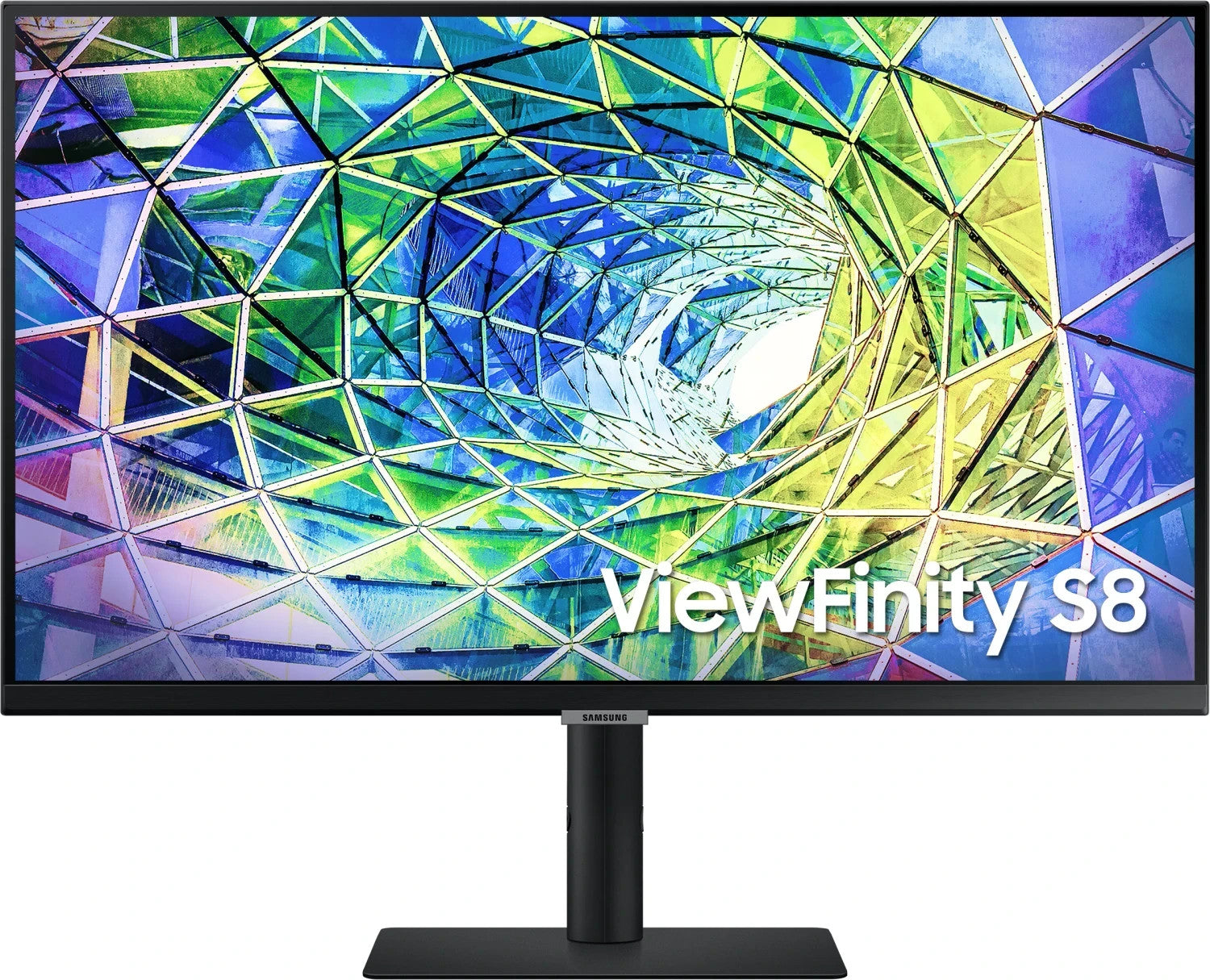 Samsung ViewFinity S8 S27A800UNP 2023 26,9 Zoll 4K UHD Monitor - Mattschwarz...
