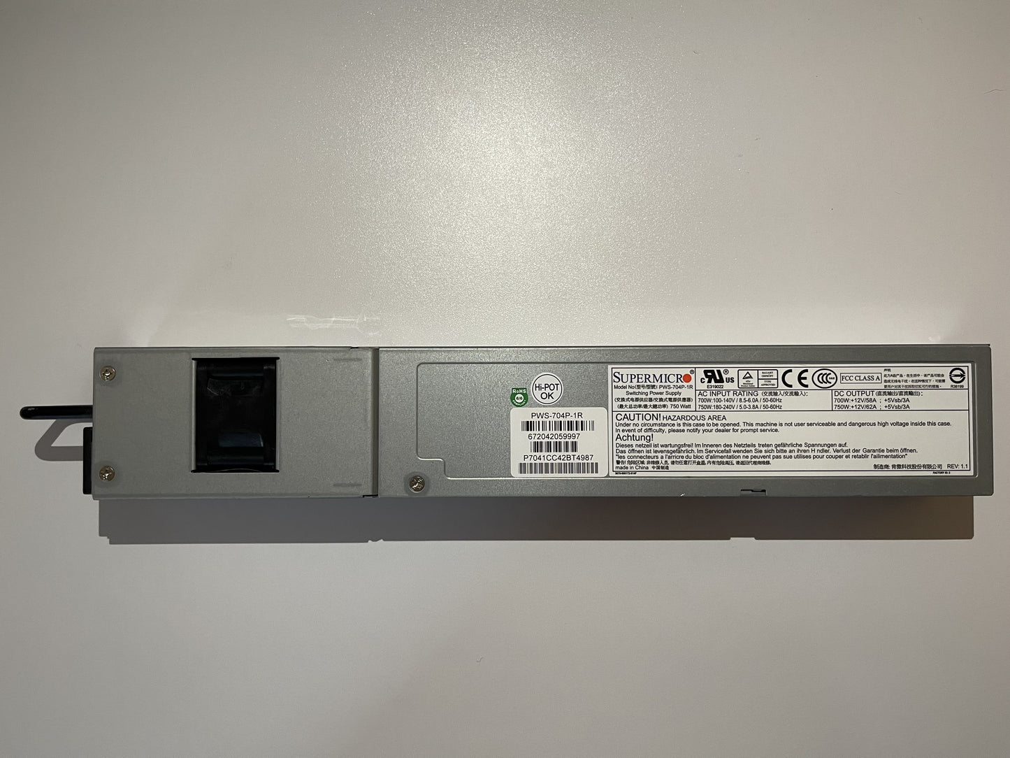 Supermicro PWS-704P-1R